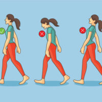 ãæ©è¡ã®ç¿æ
£åã¹ãããïŒèµ€ïŒèª€ã£ãæ©è¡ãé»ïŒæžãæãéäžãç·ïŒæ£ããæ©è¡ãç¿æ
£åãèªååããç¶æ
ã瀺ãäžæ®µéã€ã©ã¹ãã