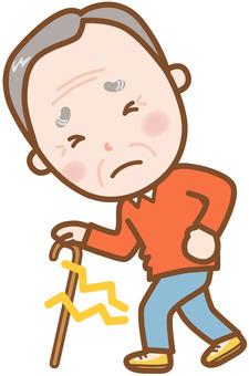 歩行が不安定な状態と安定した状態を、神経回路の違いとして赤・黄・緑で比較したイラスト。運動していても誤った動作が強化されると歩行は安定しないことを示している。